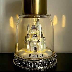 BBW & Disney Princess Castle Candle Holder NEW